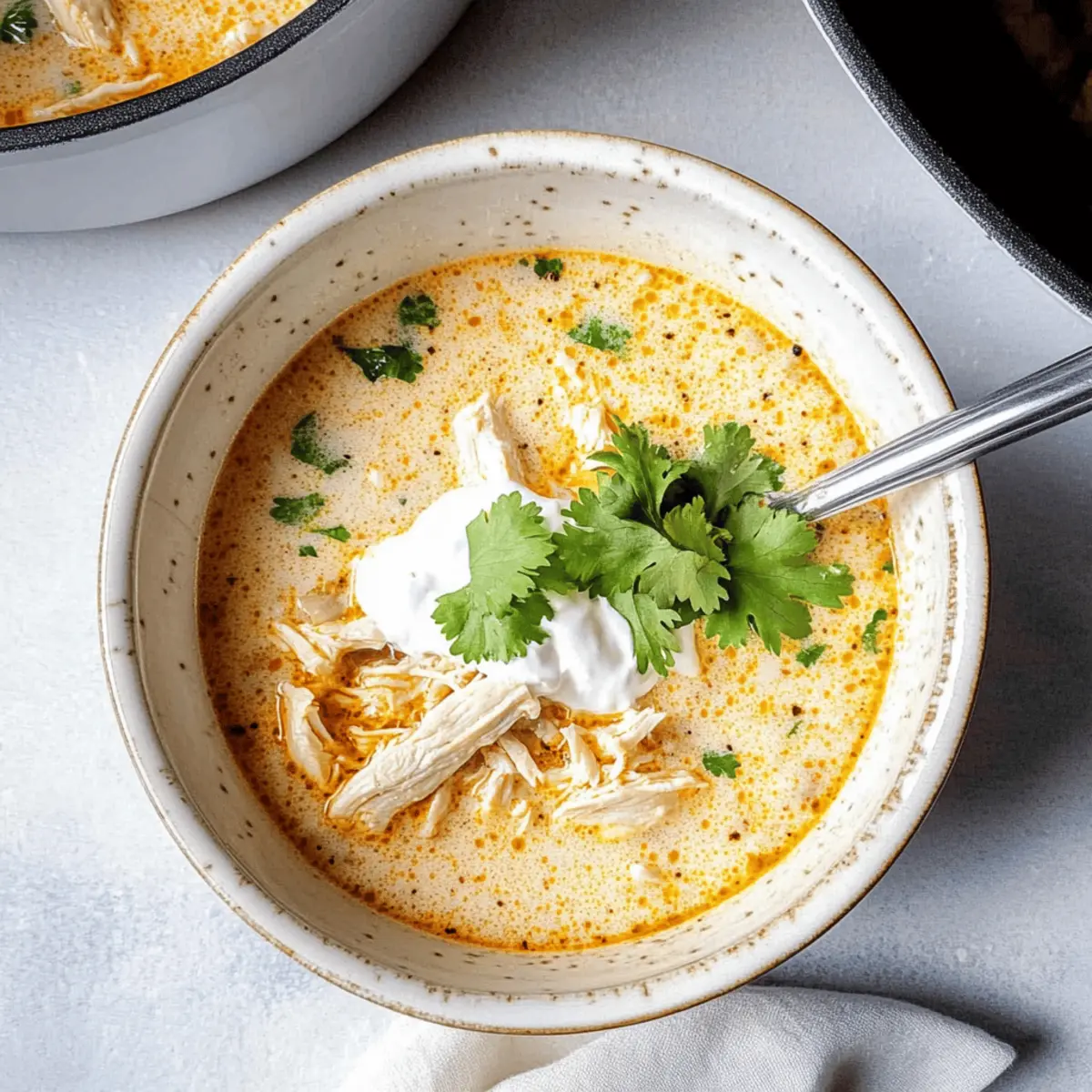 Keto White Chicken Chili hz6485