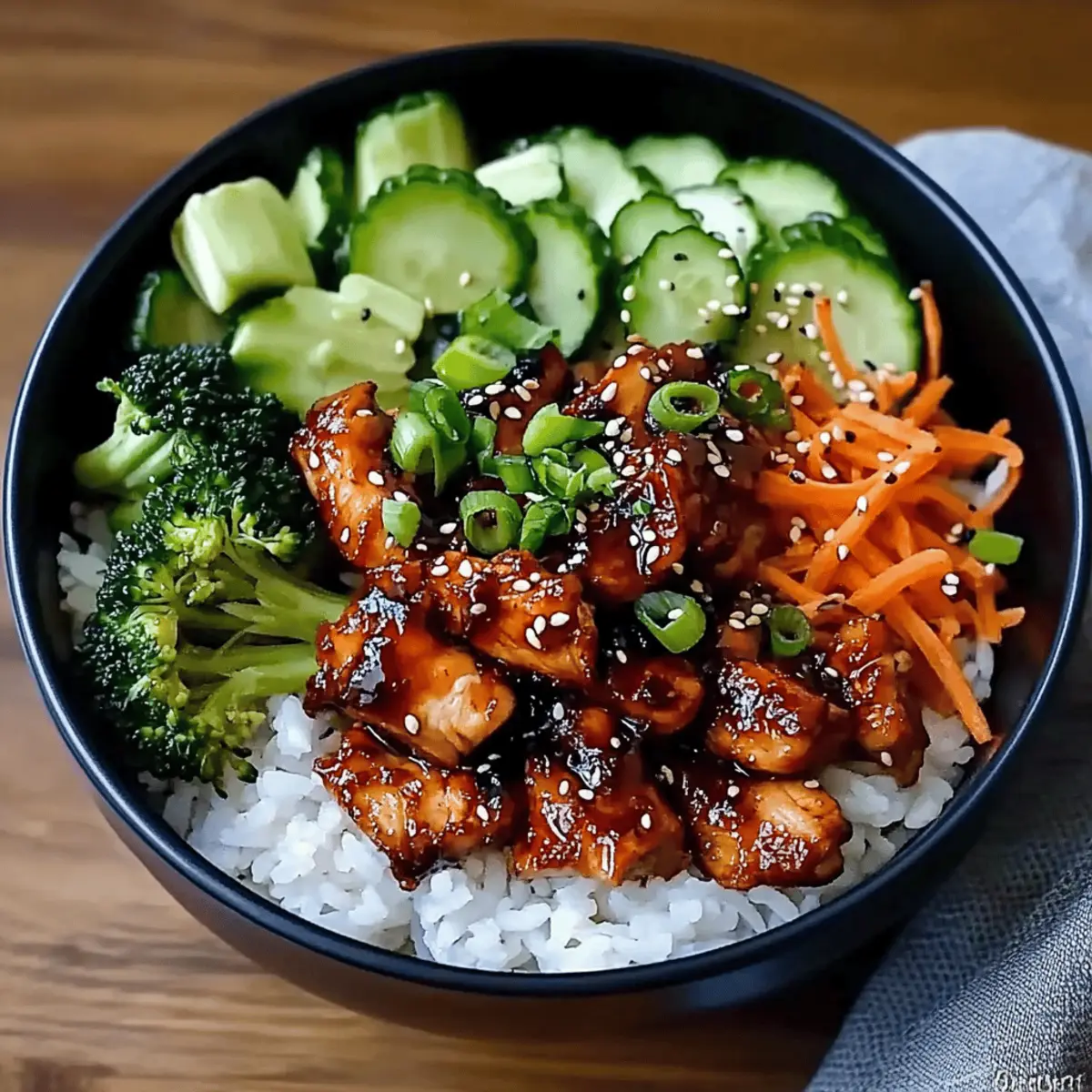 Korean BBQ Chicken Rice Bowl jtry8k