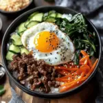 Korean Beef Bibimbap Bowl