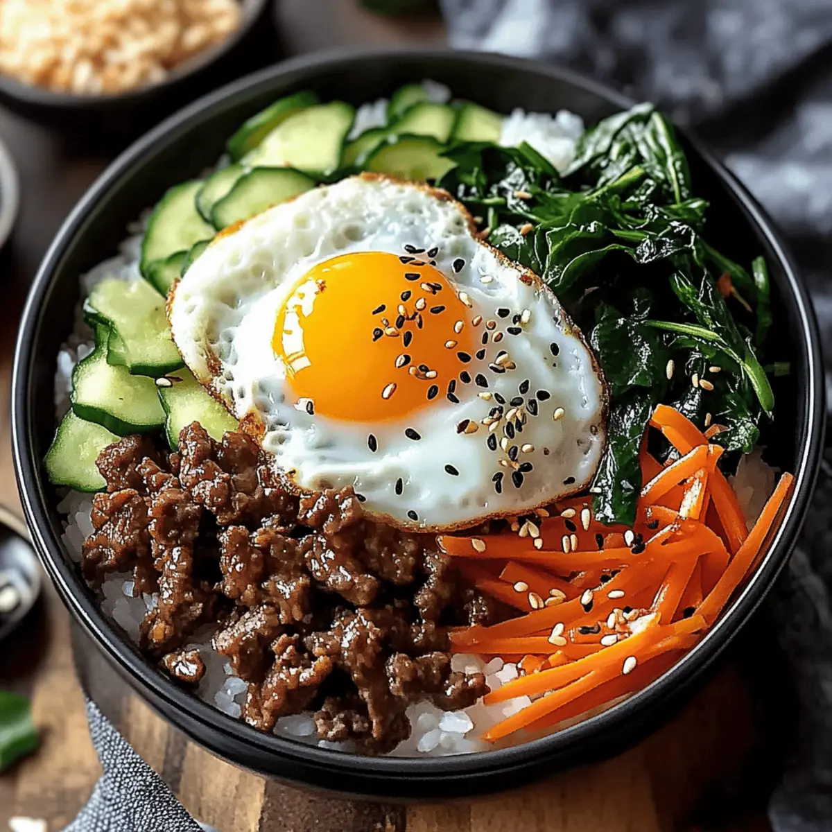 Korean Beef Bibimbap Bowl: Quick, Customizable, and Delicious