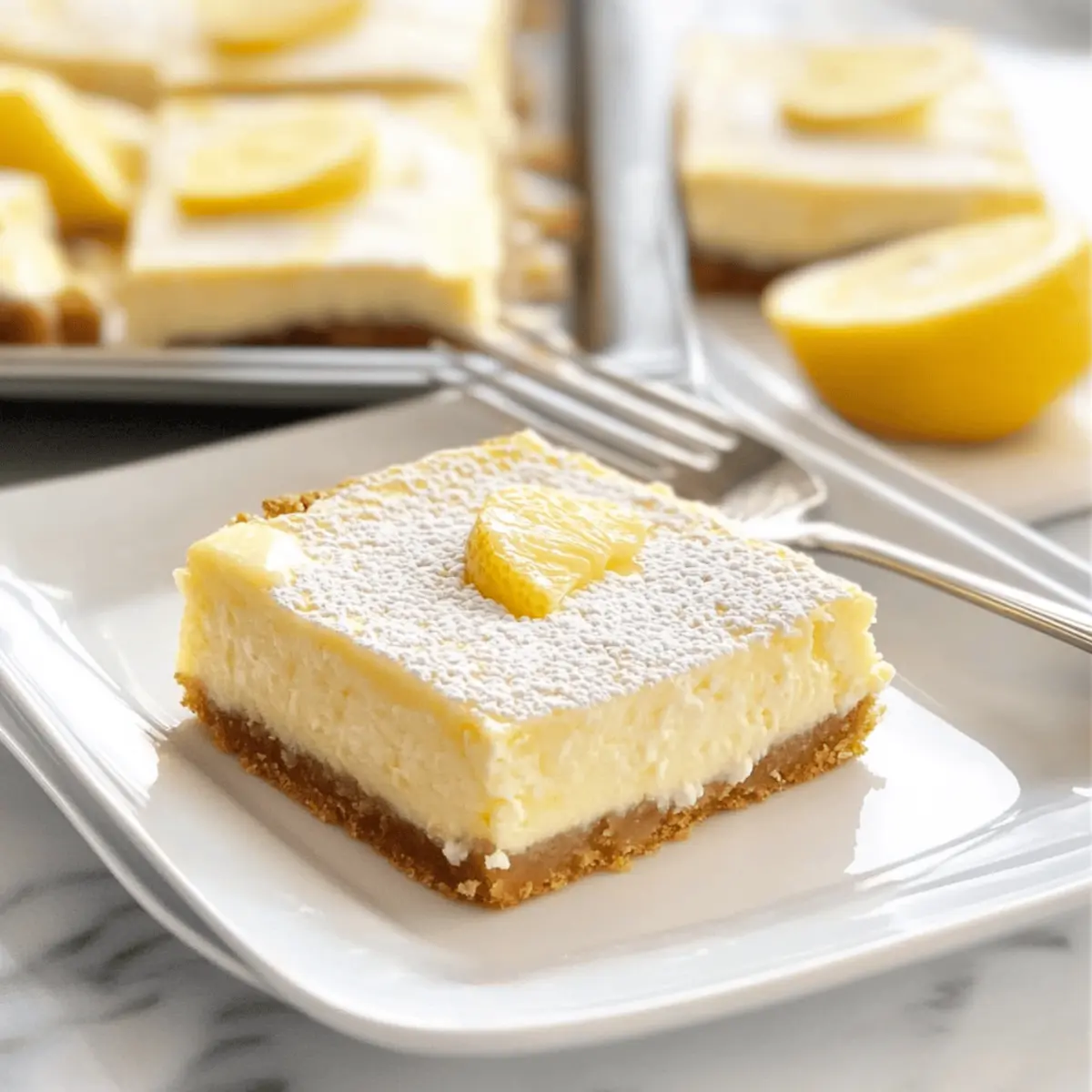 Lemon Cheesecake Bars: A Light and Zesty Delight