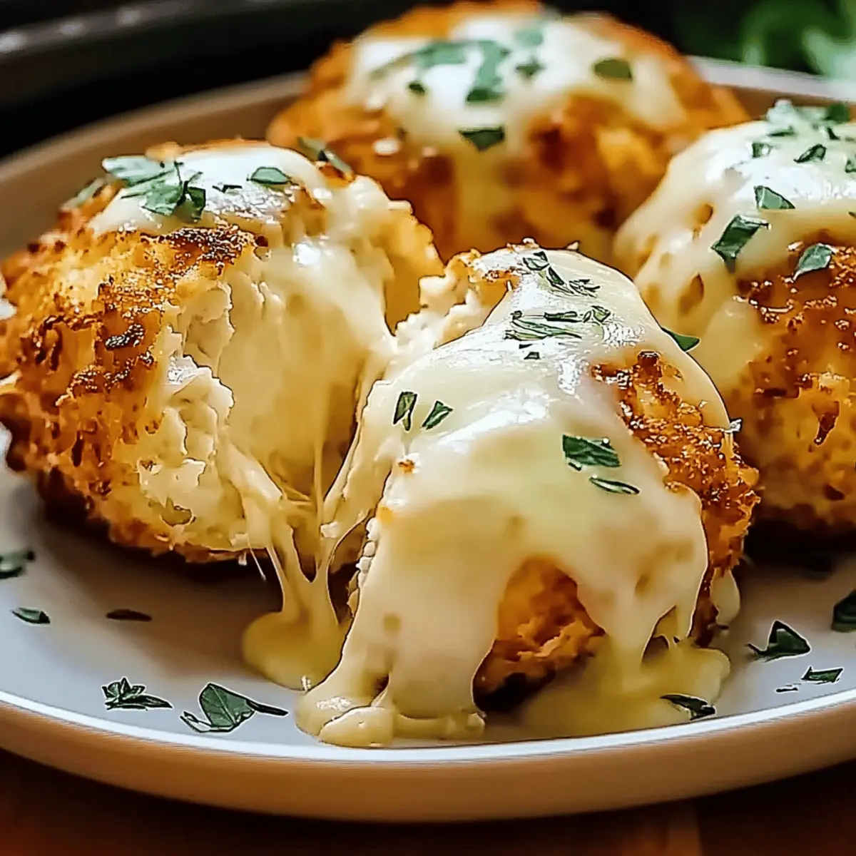 Melted Mozzarella Ranch Chicken Bombs bk1sta