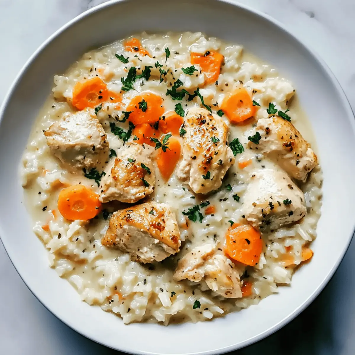 One Pot Chicken Rice scrrag