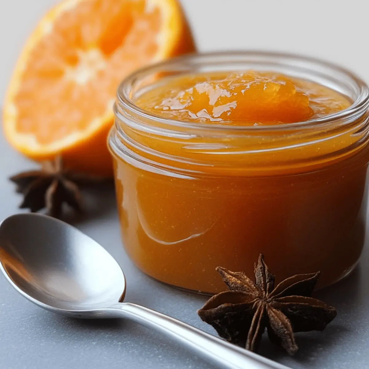Delicious Orange Jam with Warm Spices for Cozy Mornings