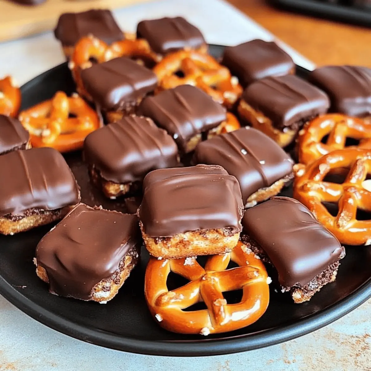 Peanut Butter Buckeye Pretzels: Irresistibly Sweet & Salty