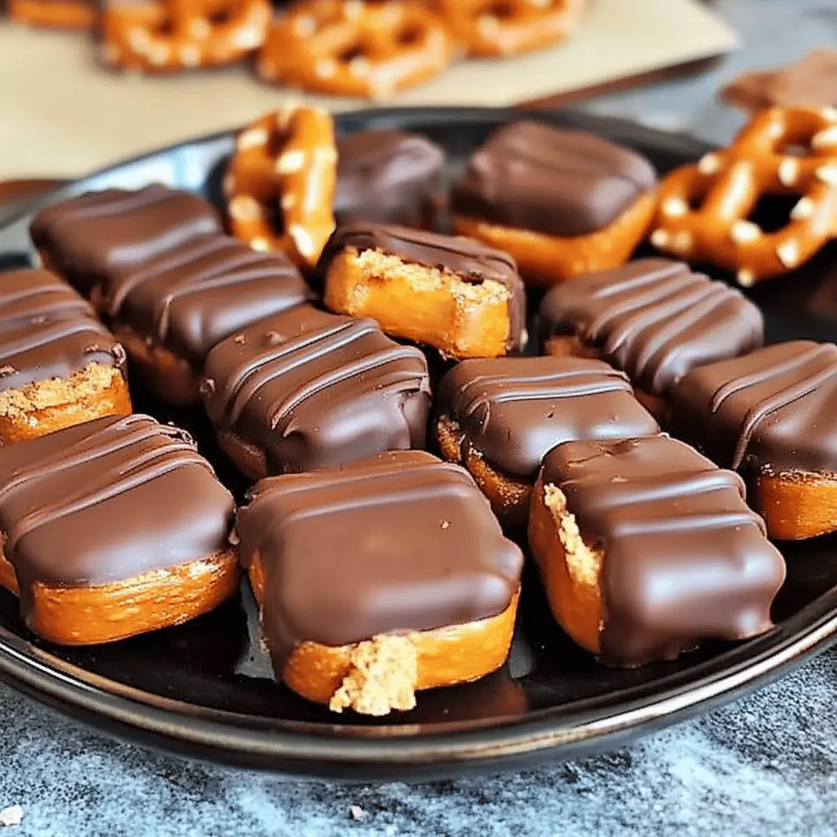 Peanut Butter Buckeye Pretzels q5uu37