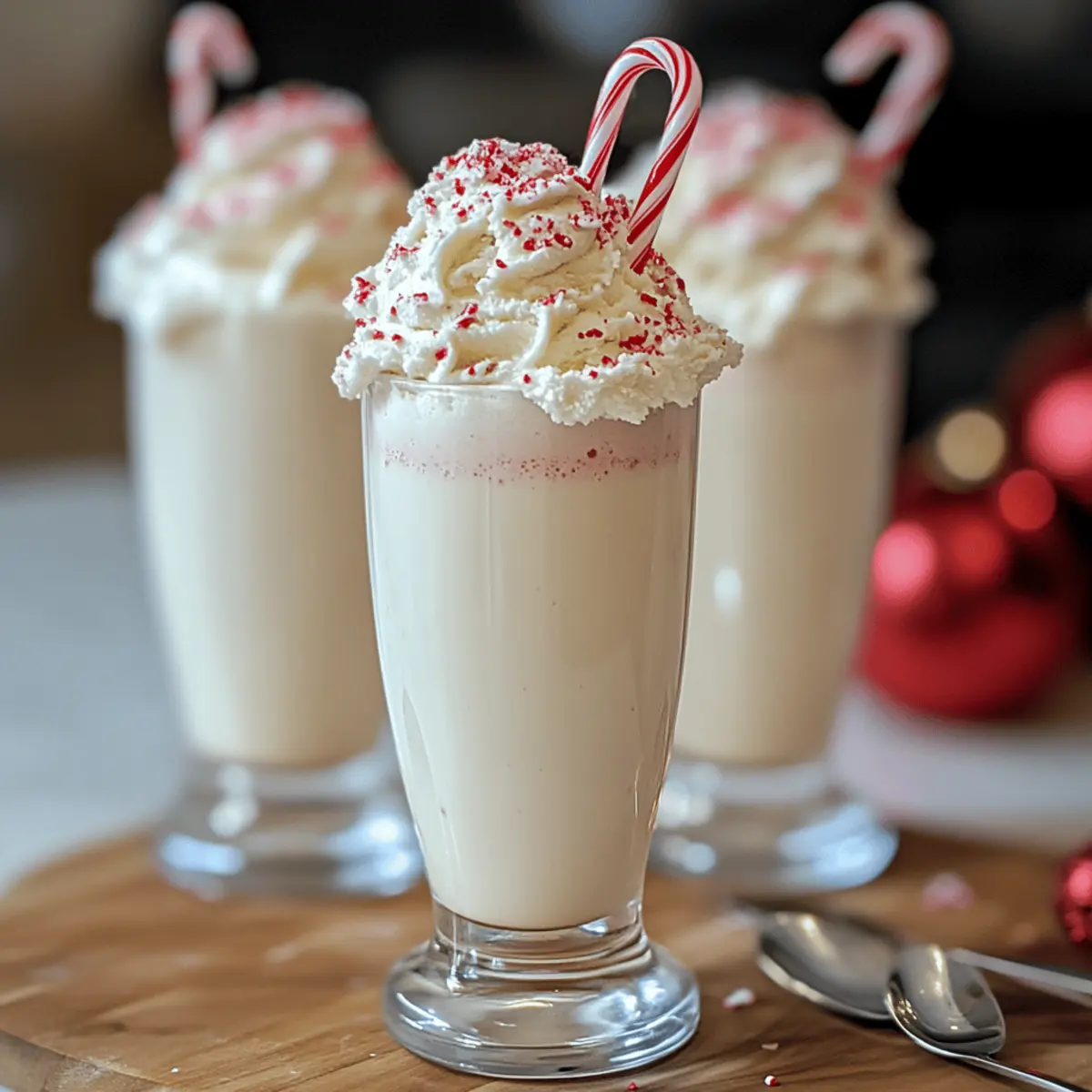 Delightful Peppermint Christmas Float for Holiday Cheer