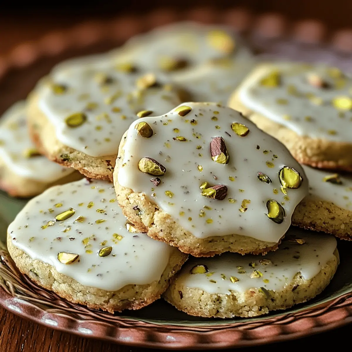 Pistachio Shortbread Cookies lwhpoo