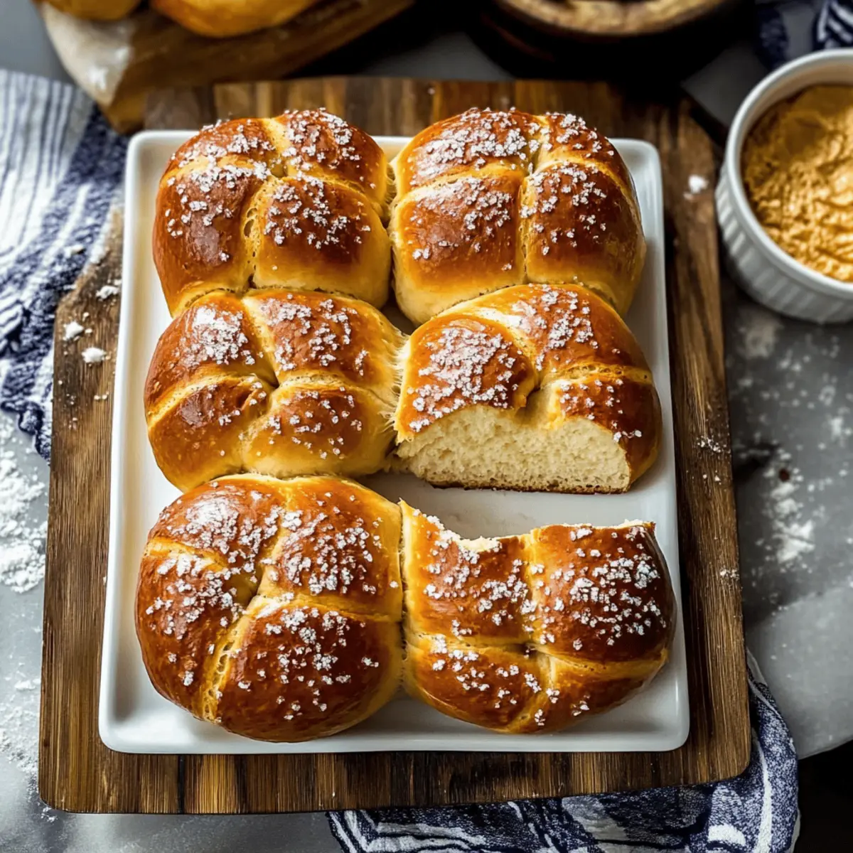 Pretzel Rolls l9b08v