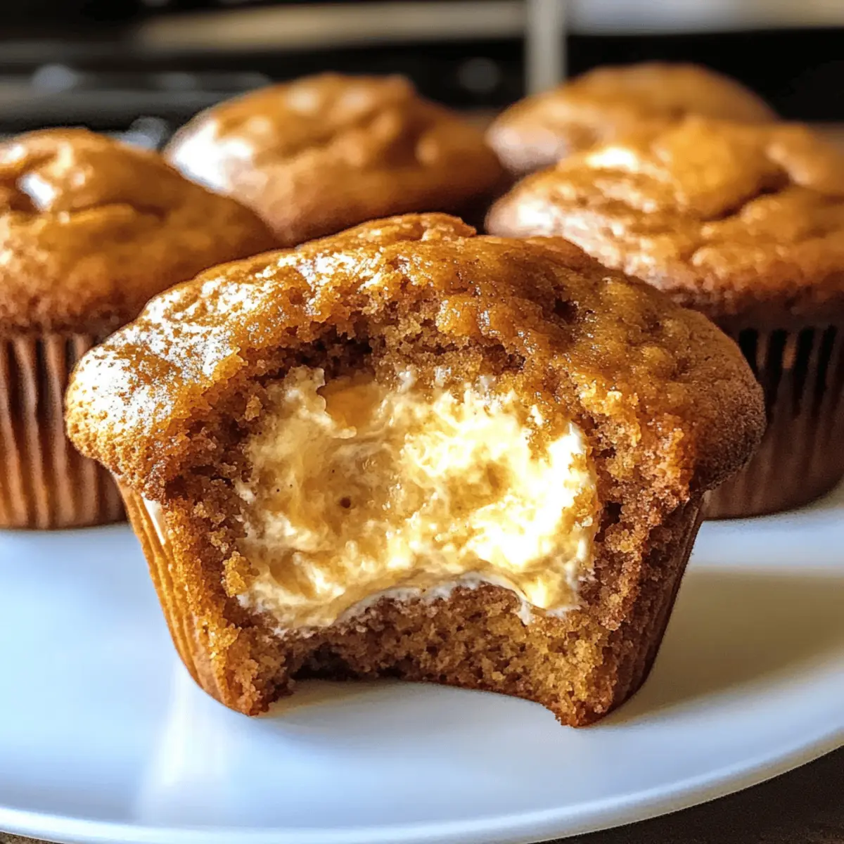 Pumpkin Cheesecake Muffins bztryl