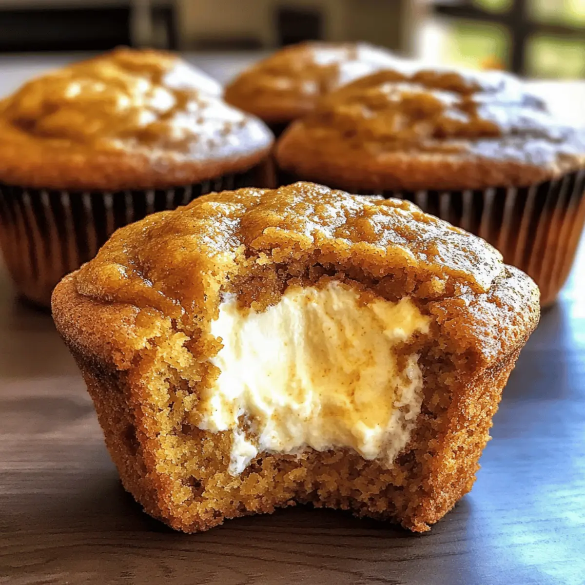 Pumpkin Cheesecake Muffins qpnaeu