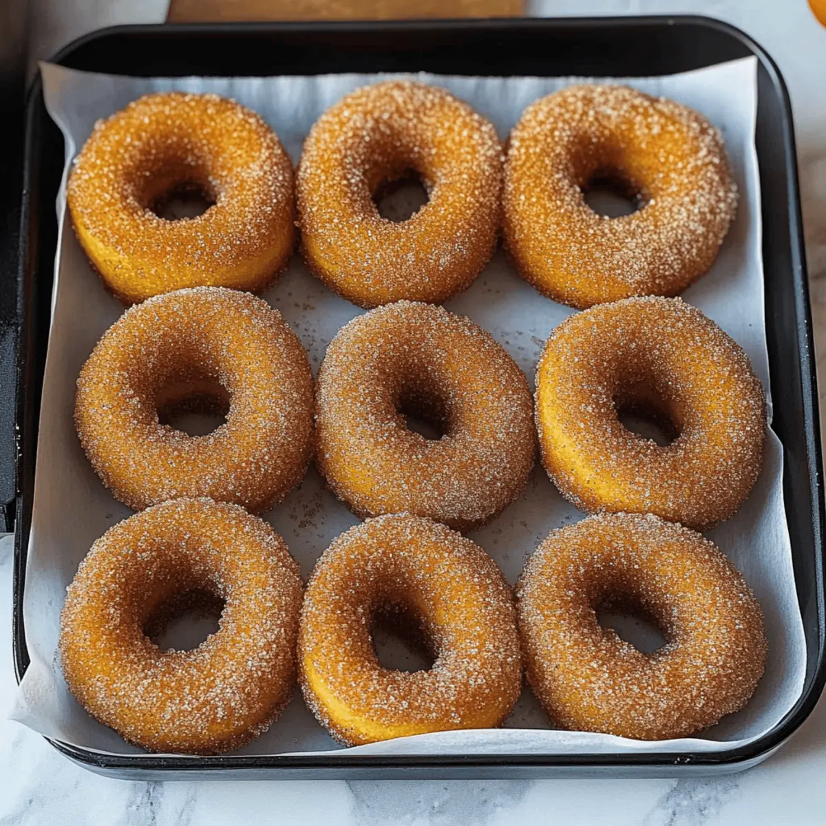 Irresistible Pumpkin Donuts for a Cozy Fall Treat