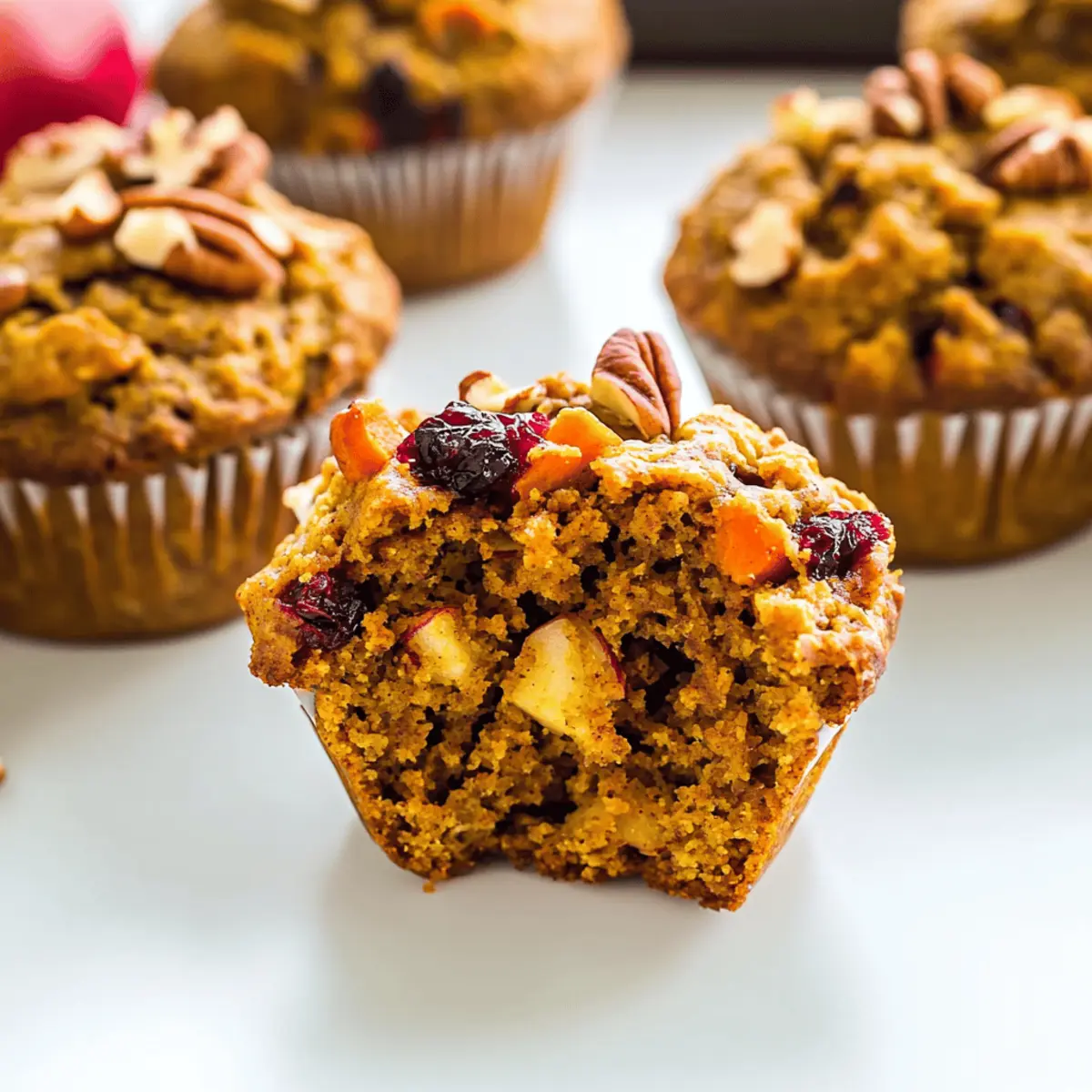 Pumpkin Morning Glory Muffins shrywa