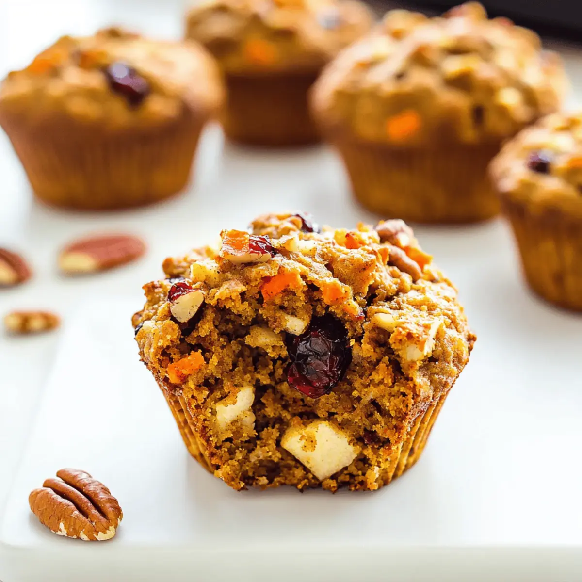 Moist Pumpkin Morning Glory Muffins for Cozy Mornings