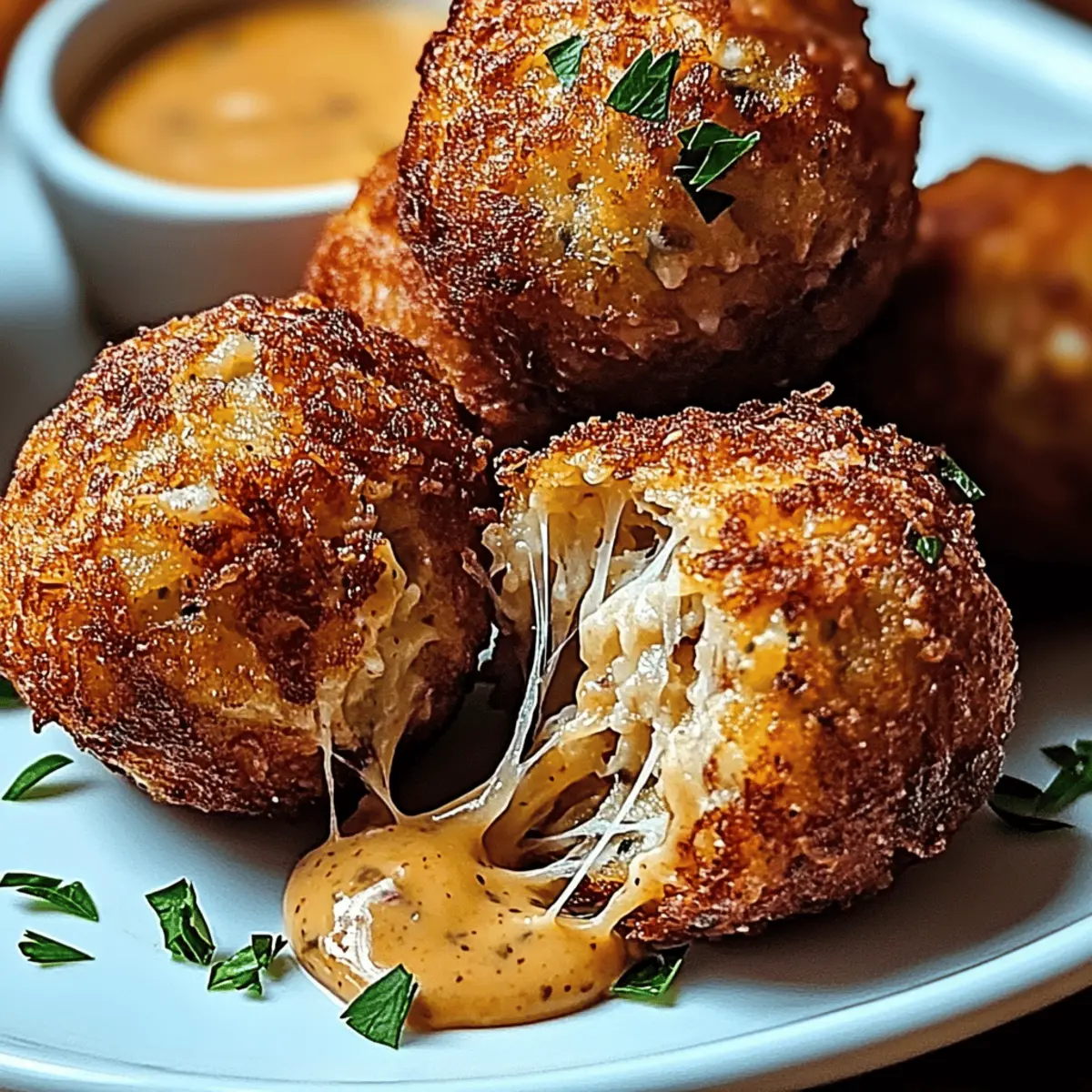 Reuben Balls with Spicy Thousand nkzdny