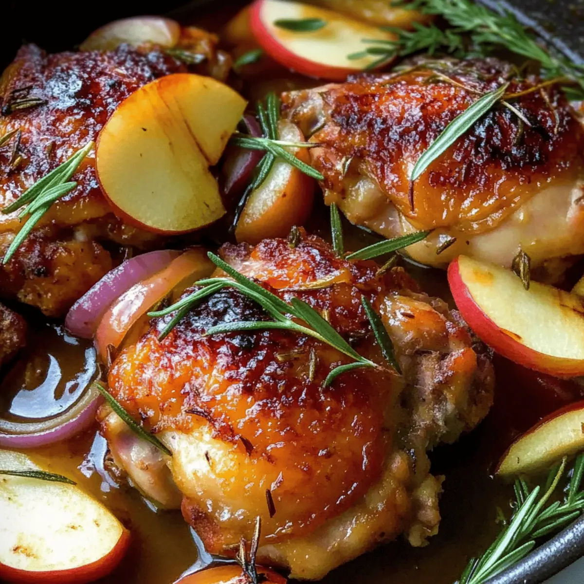 Savory Rosemary Apple Cider Chicken for Cozy Autumn Nights
