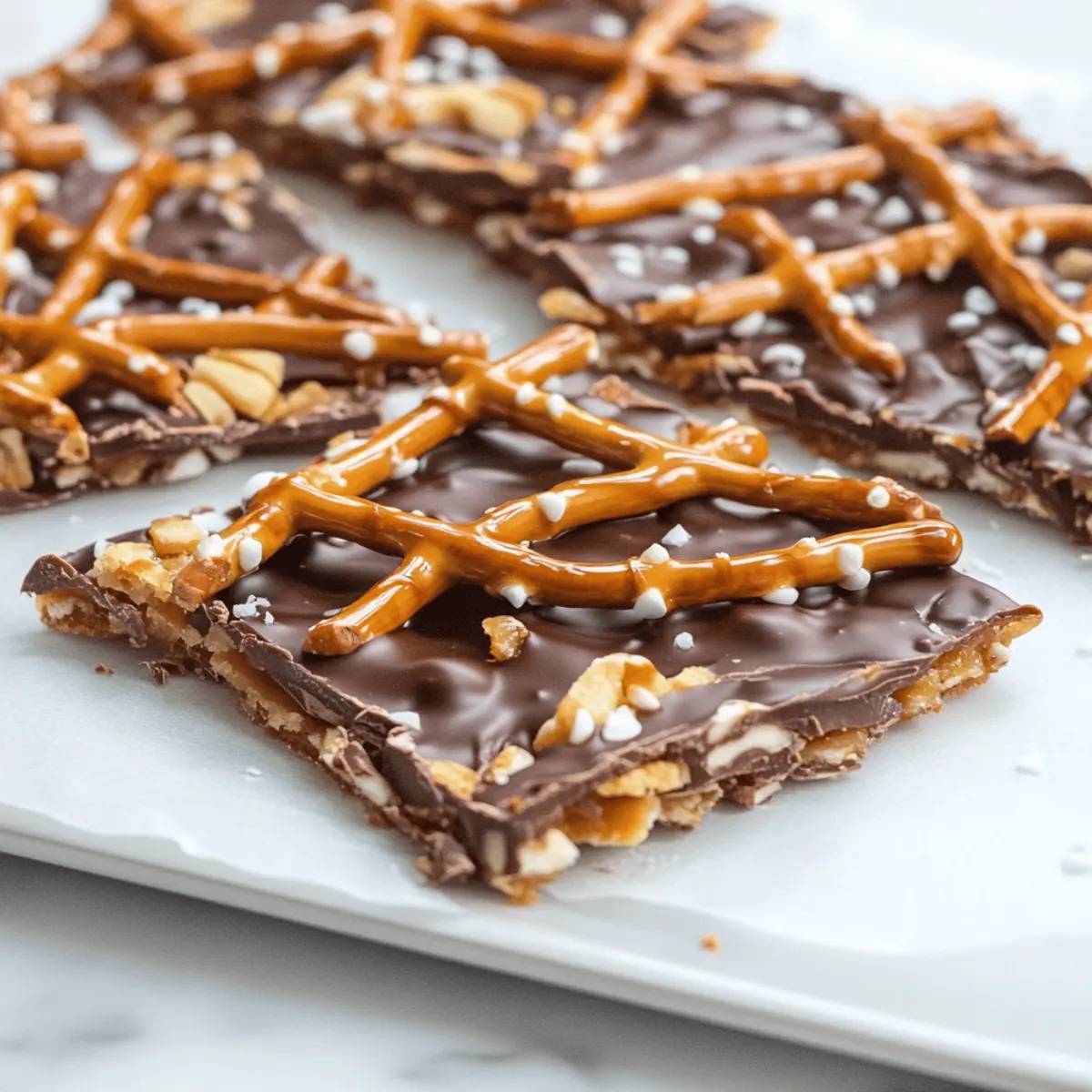 Salted Caramel Pretzel Bark m6rhih
