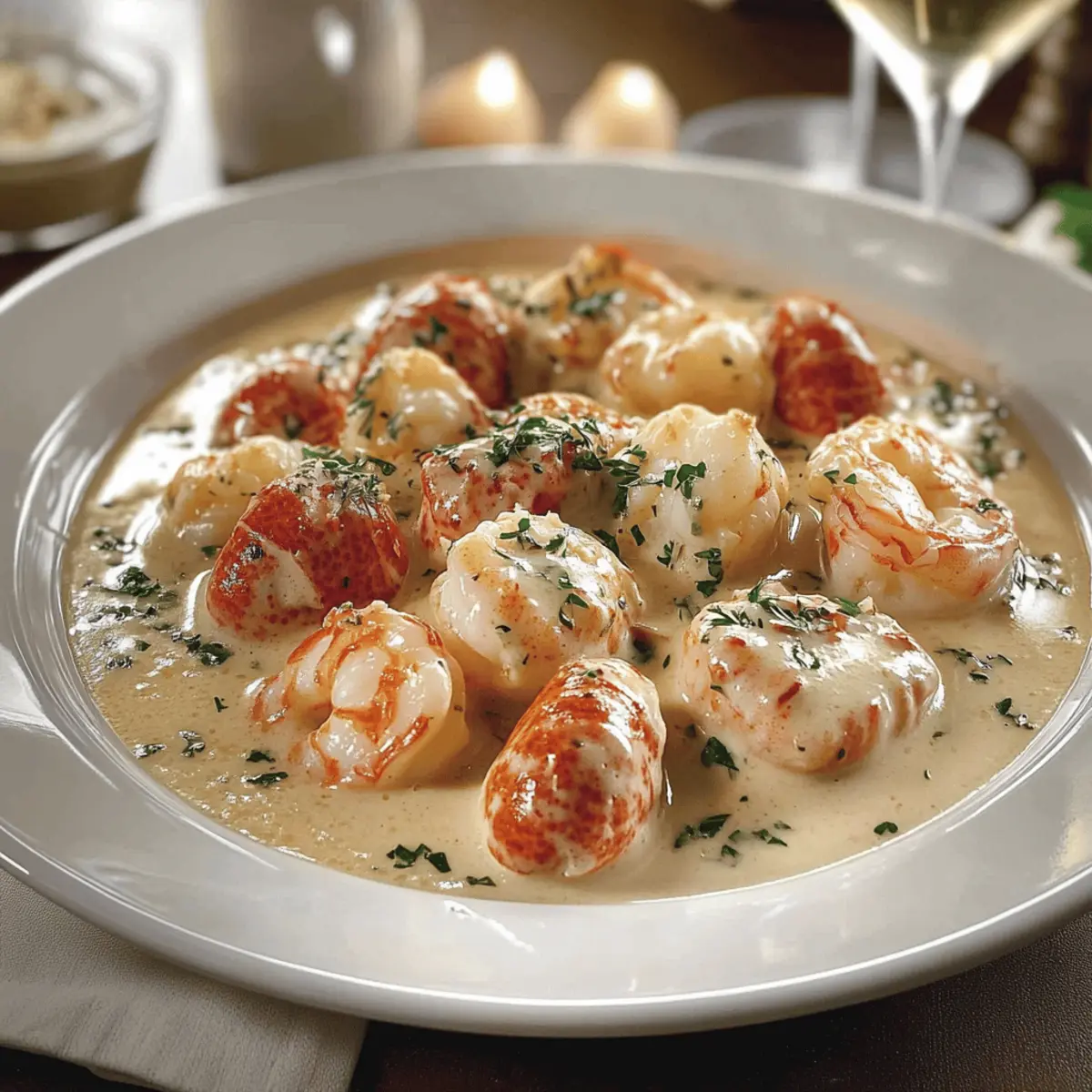 Seafood Newburg v4vhkj