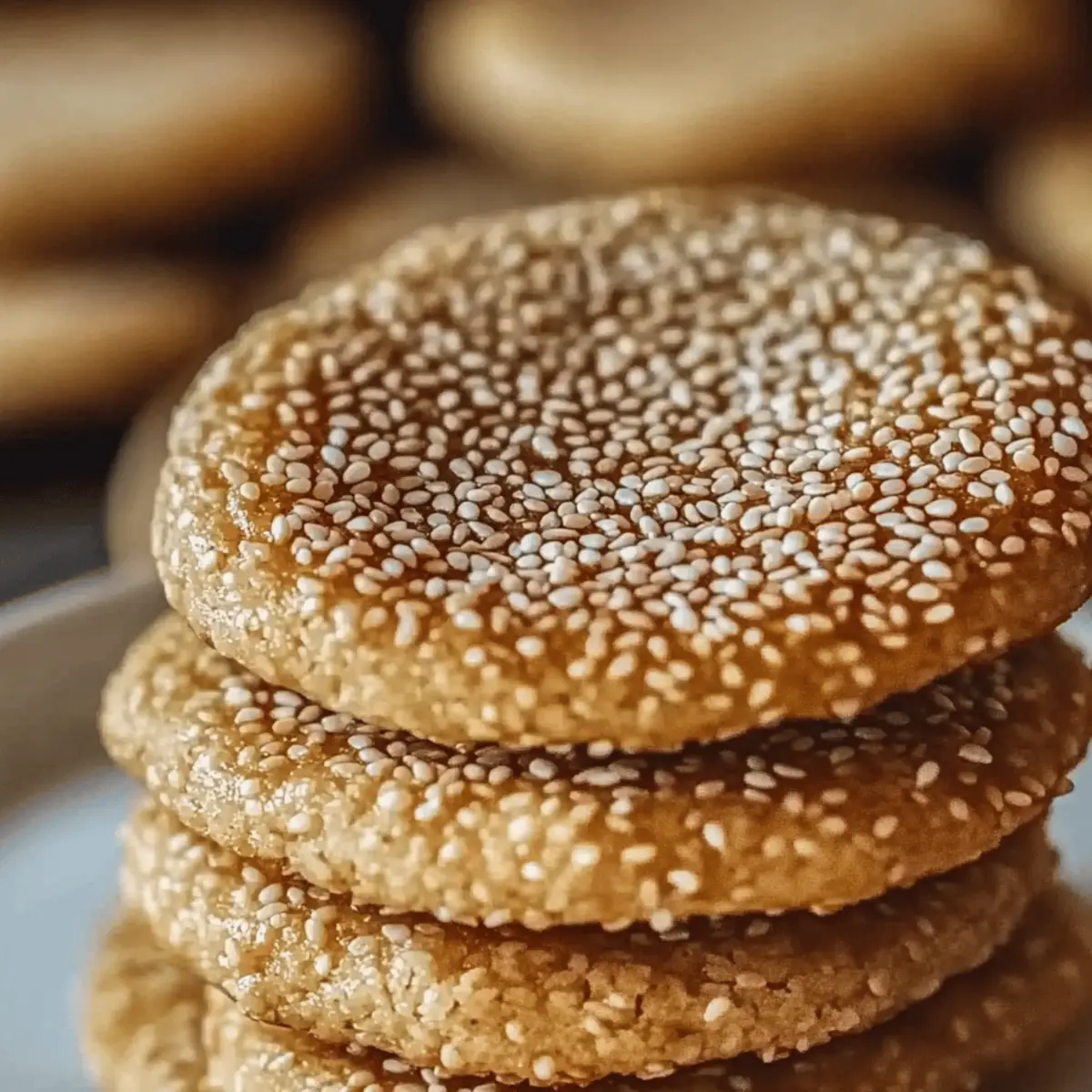 Sesame Honey Cookies yms4rb