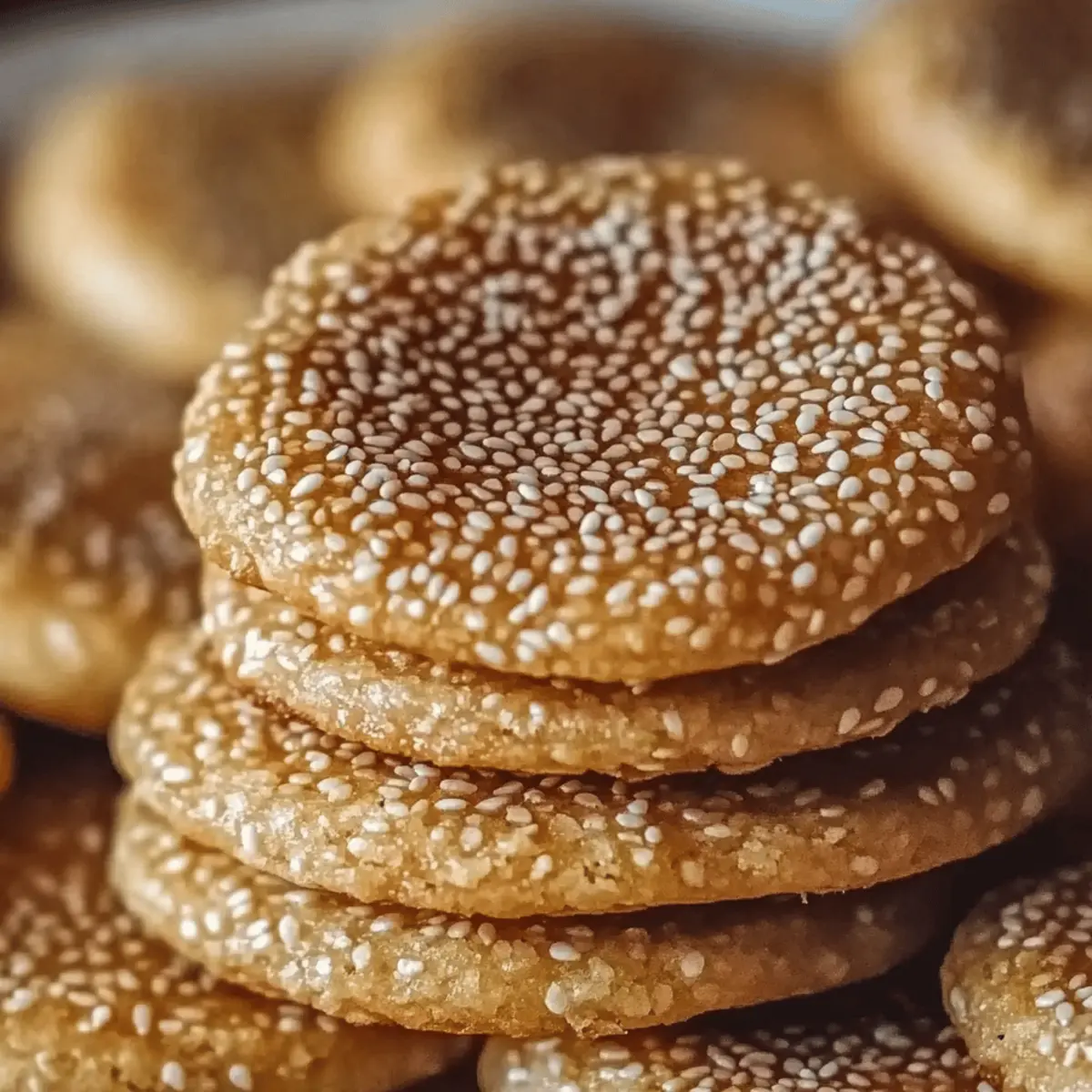 Sesame Honey Cookies zdnevc