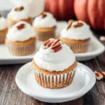 Skinny Mini Pumpkin Cheesecakes