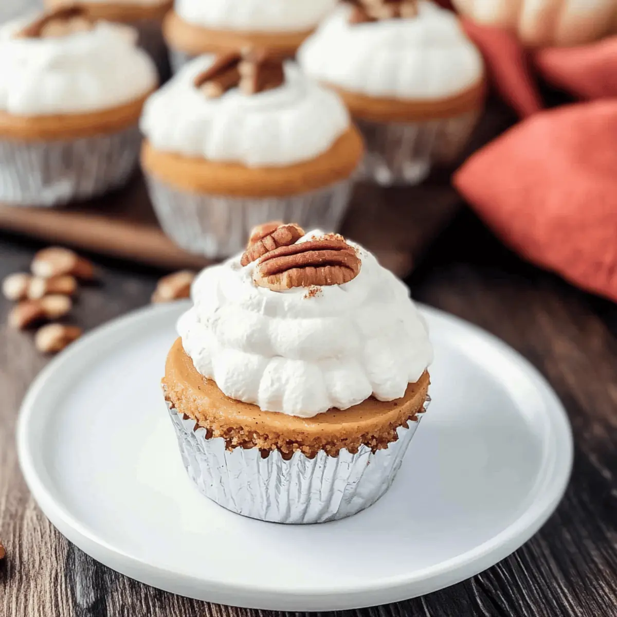 Skinny Mini Pumpkin Cheesecakes kn3jn8
