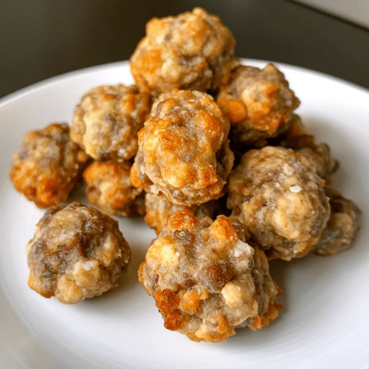 Sourdough Sausage Balls: Irresistibly Healthy Party Bites