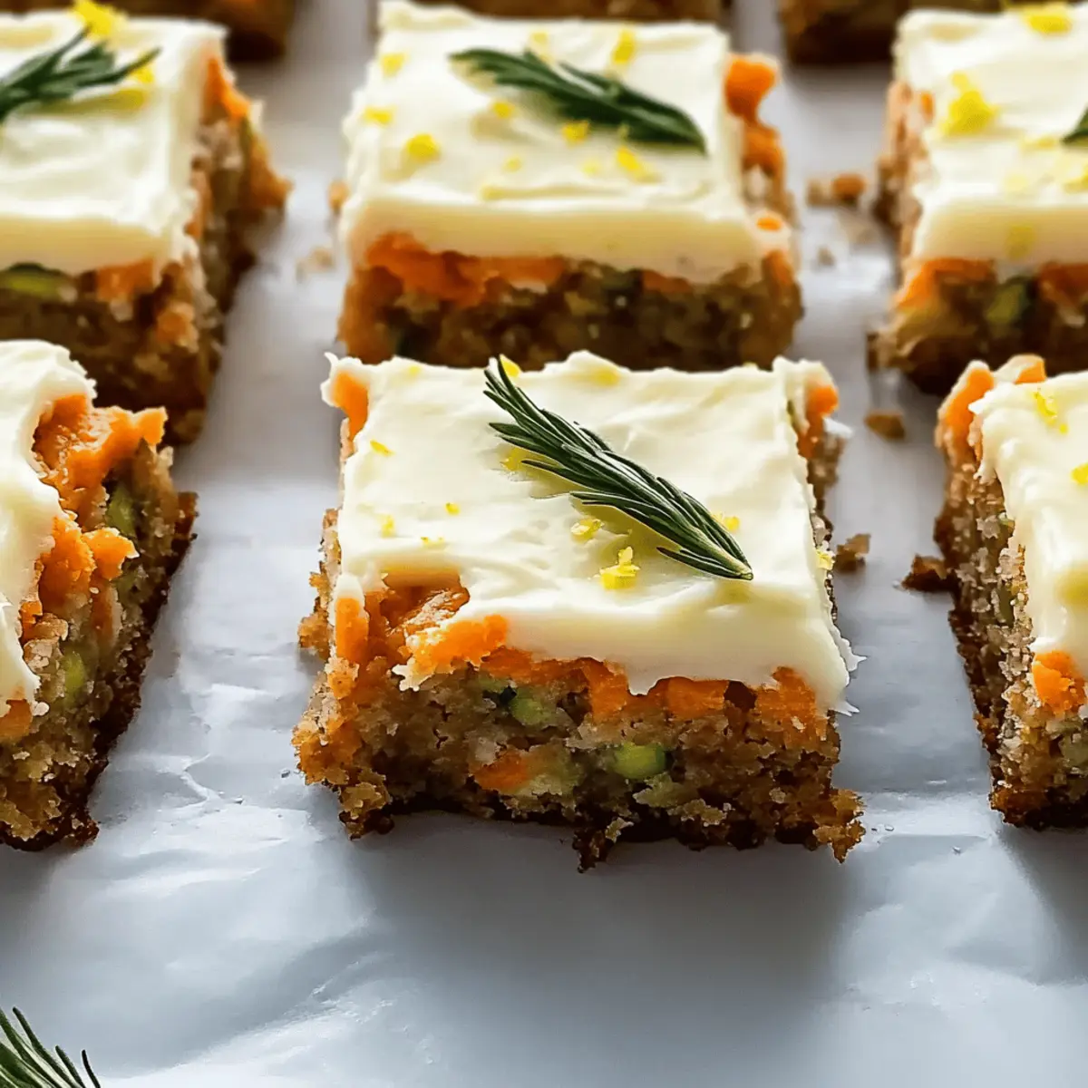 Spiced Ginger Carrot and Zucchini Bars with Lemon Cream Cheese Frosting asp9hu