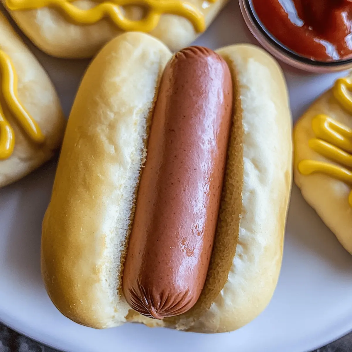 Squishy Soft Gluten Free Hot Dog Buns dva0c3