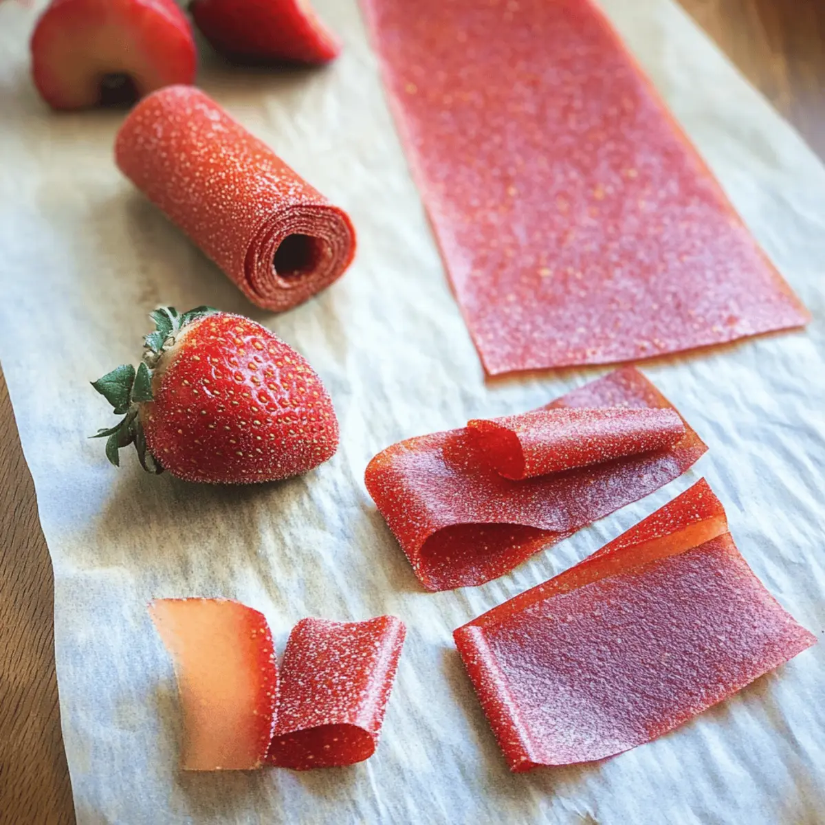 Delicious Strawberry Apple Fruit Leather: A Healthy Snack Joy