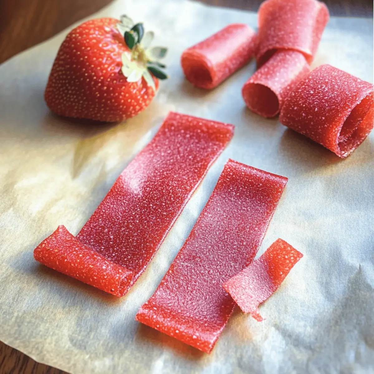 Strawberry Apple Fruit Leather r4jp8l