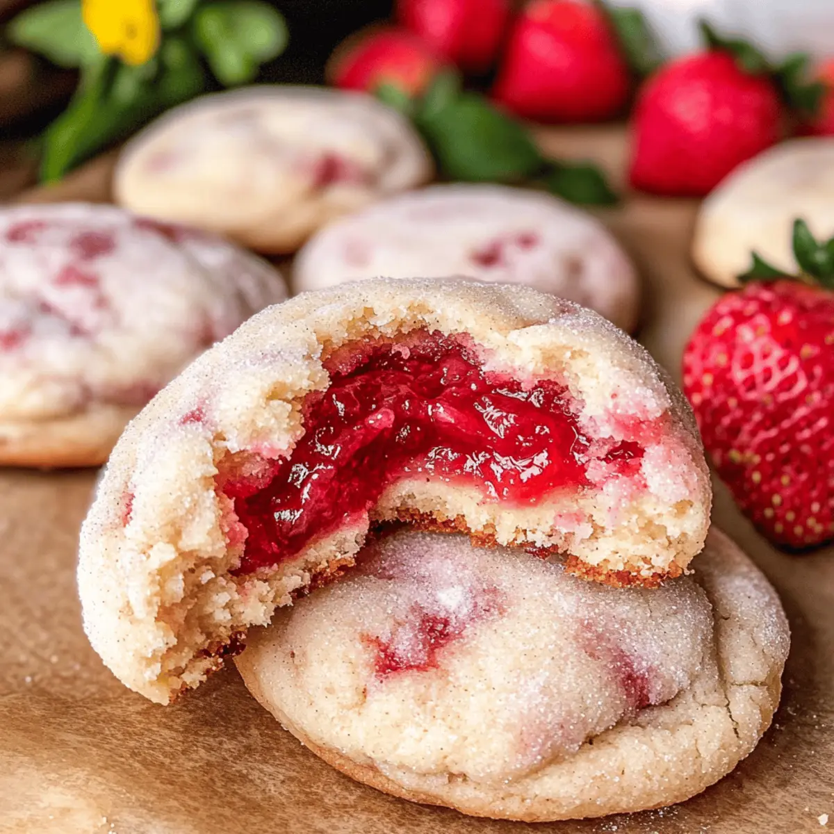 Strawberry Cheesecake Cookies That Melt in Your Mouth
