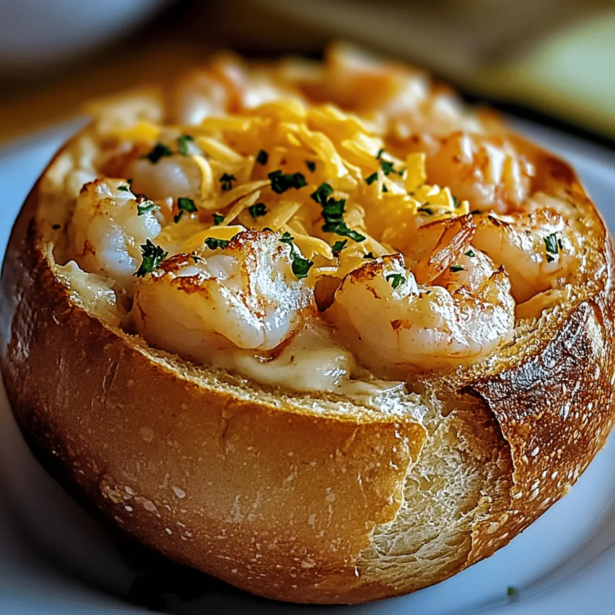 Stuffed Seafood Bread Bowl wrb8sg