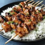 Teriyaki Chicken Skewers