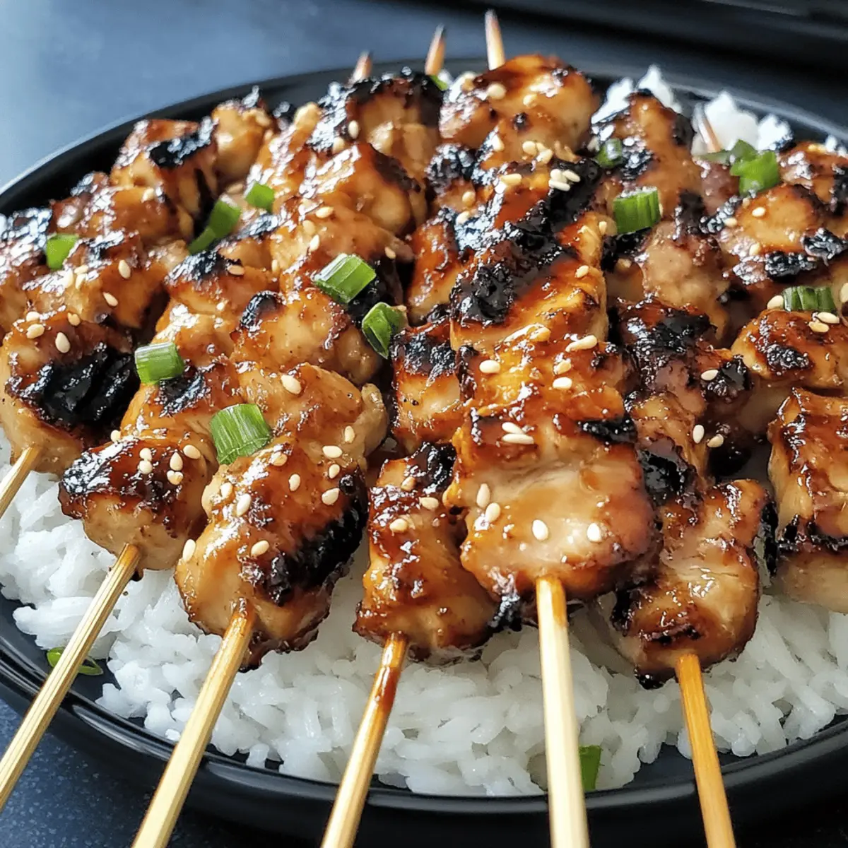 Teriyaki Chicken Skewers dsocju