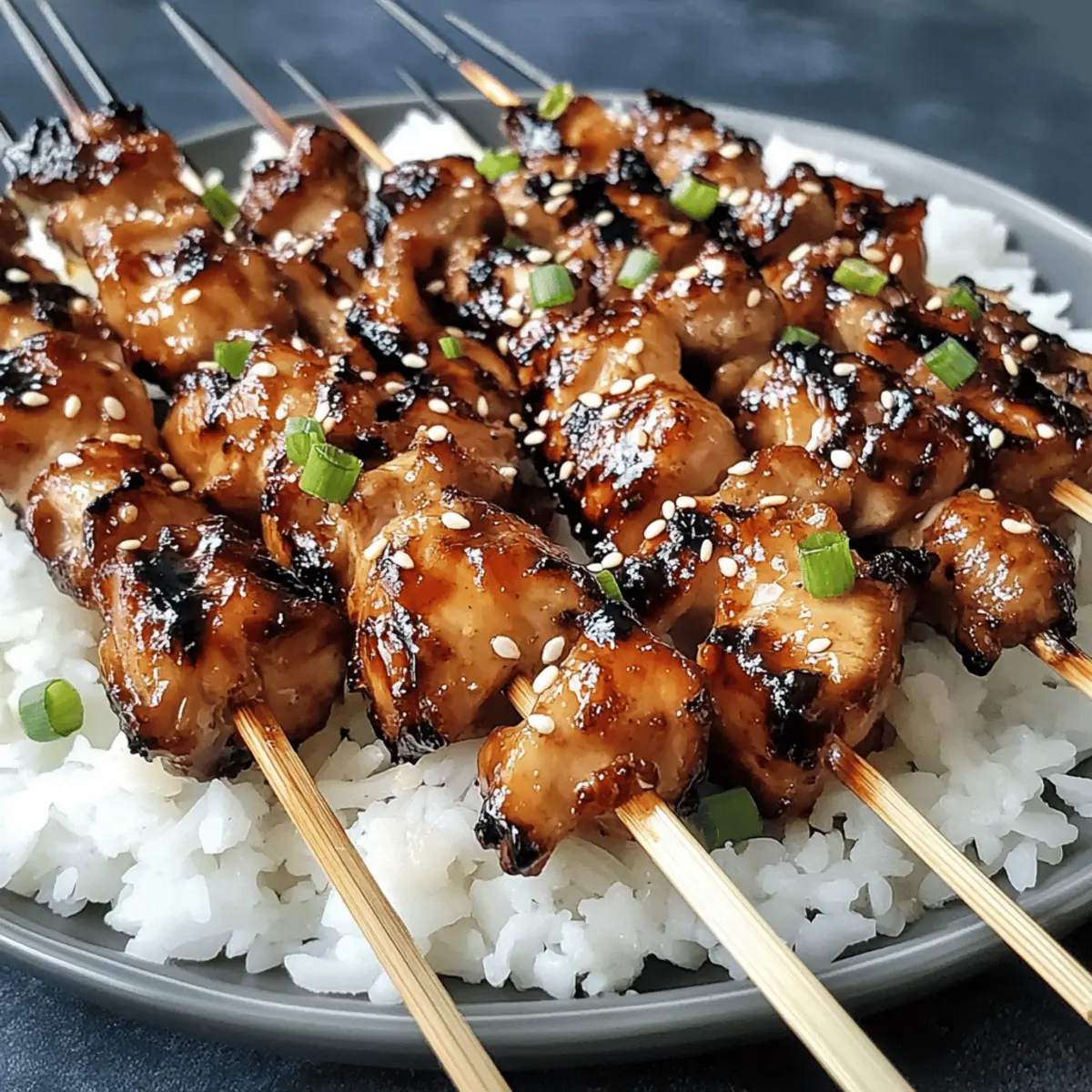 Teriyaki Chicken Skewers lfeby8
