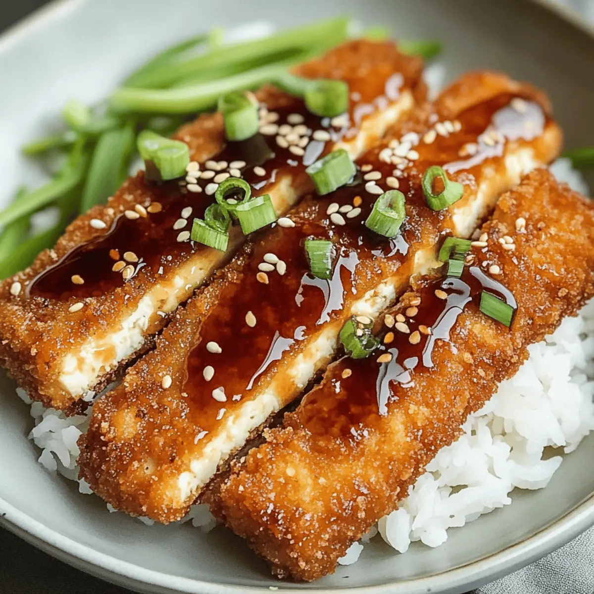 Crispy Teriyaki Tofu Katsu - A Vegan Delight You'll Love