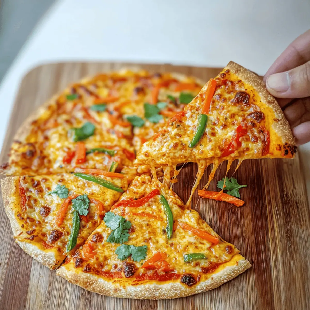 Thai Curry Pizza mqwpjg