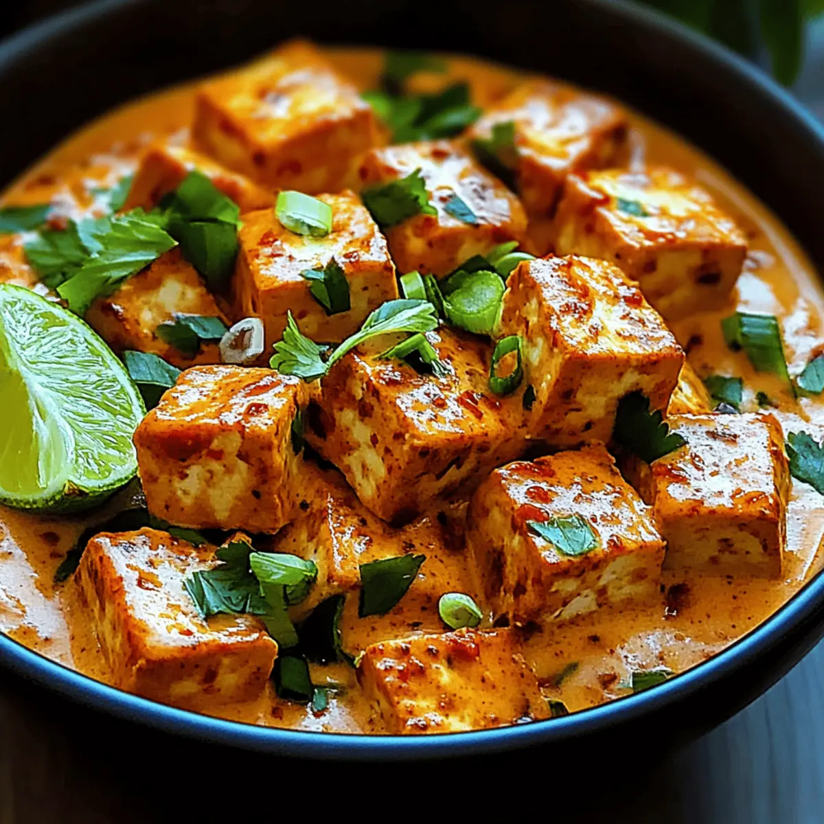 Tofu in Creamy Coconut Sauce myk5ze