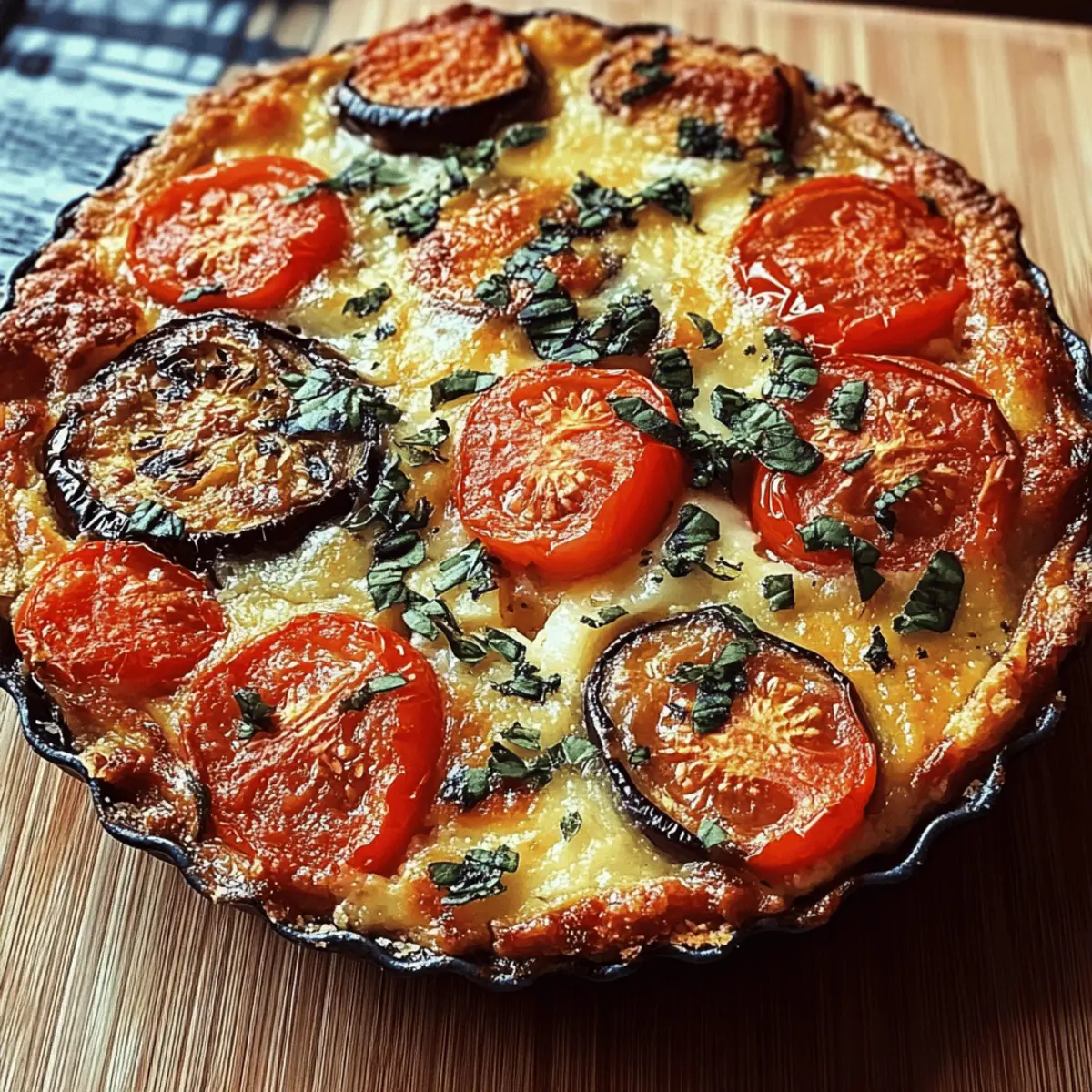 Tomato and Eggplant Pie u5o6s1
