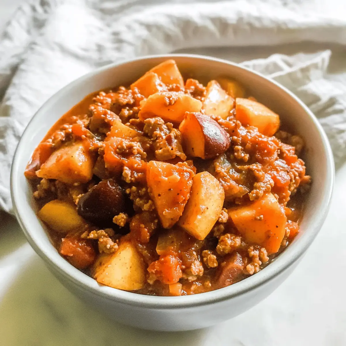 Cozy Turkey Apple Chili for a Heartwarming Fall Meal