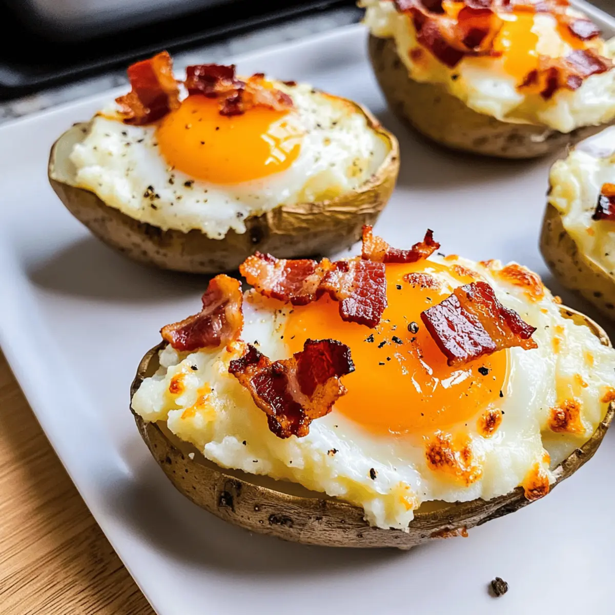 Twice Baked Loaded Breakfast Potatoes for a Cozy Morning Delight