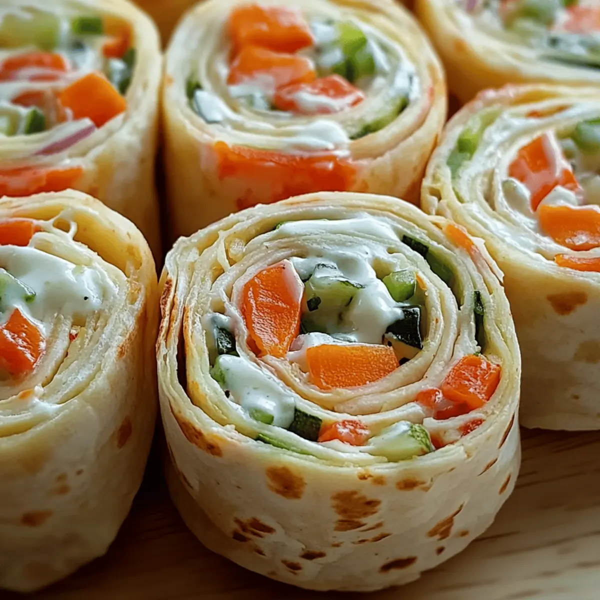 Vegetable Tortilla Roll Ups sgyung