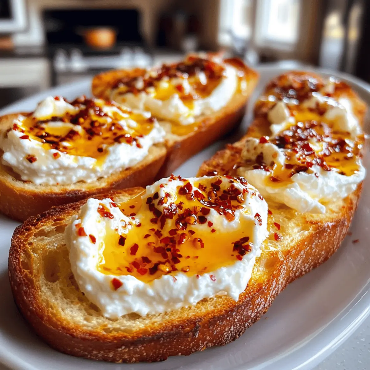 Whipped Feta Crostini with Hot Honey Magic bnek5u