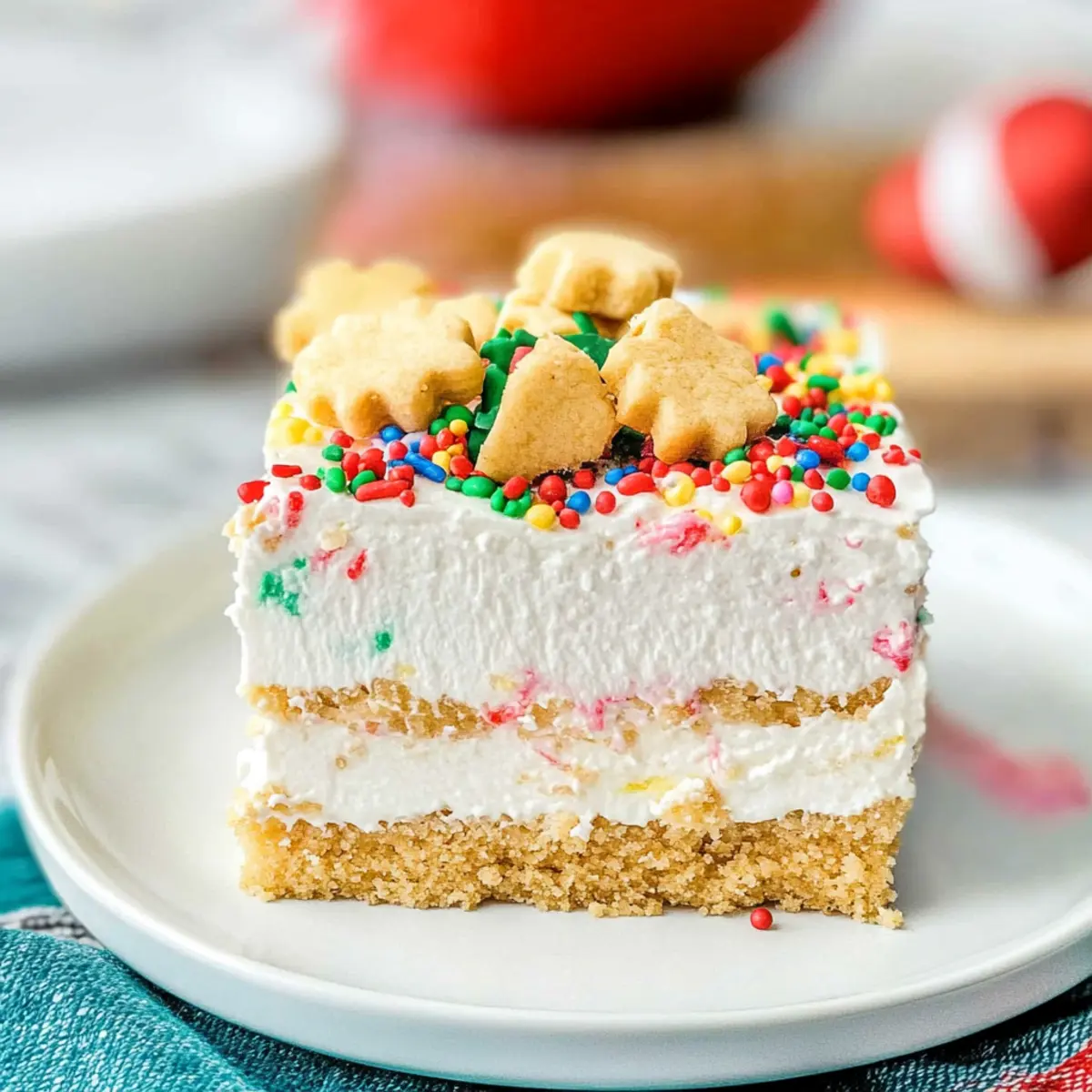 No Bake Christmas Cookie Lush That's a Holiday Showstopper