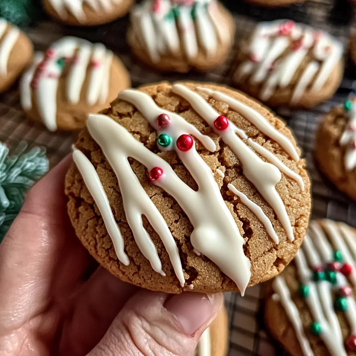 Chewy Maple Cinnamon Cookies with White Chocolate Bliss