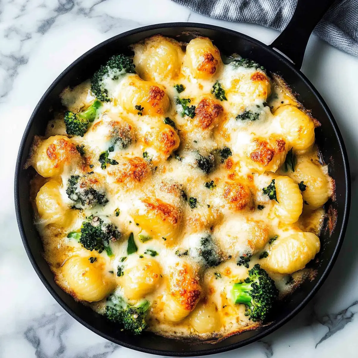 One Pan Broccoli Gnocchi: Creamy Comfort in 30 Minutes