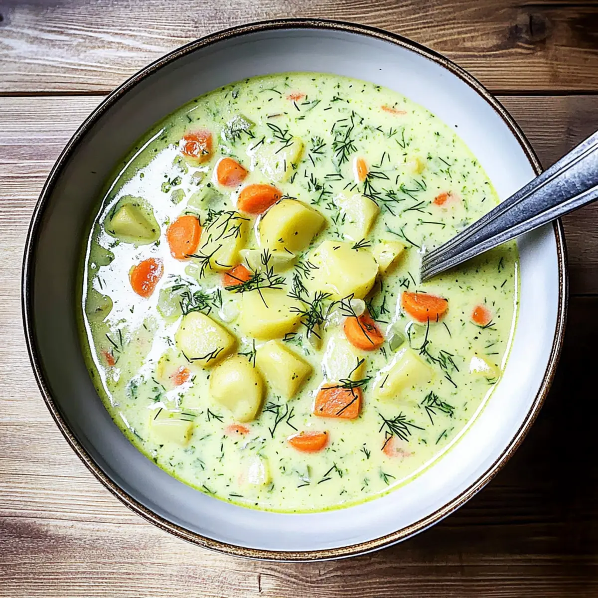 Creamy Polish Dill Soup - Your New Favorite Comfort Dish