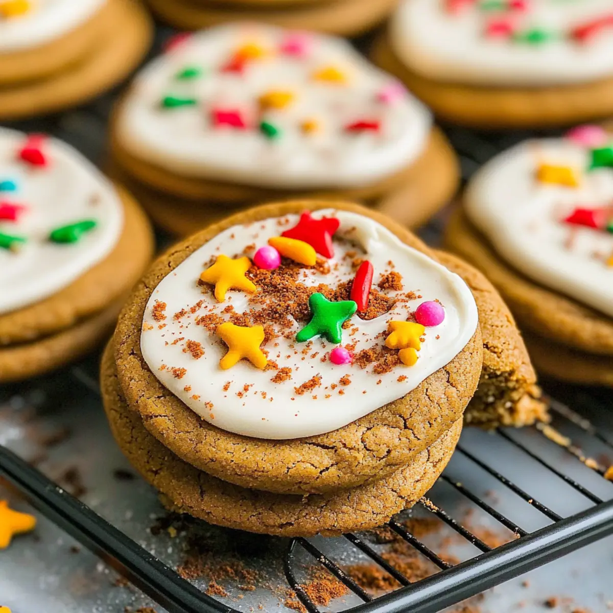 Soft Gingerbread Cookies That Melt in Your Mouth