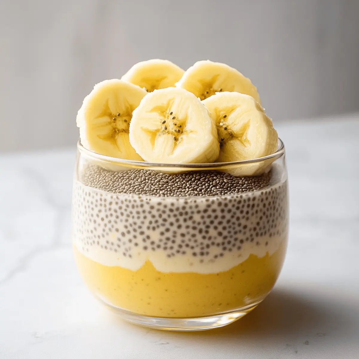 Creamy Banana Coconut Milk Chia Seed Pudding for Blissful Nights